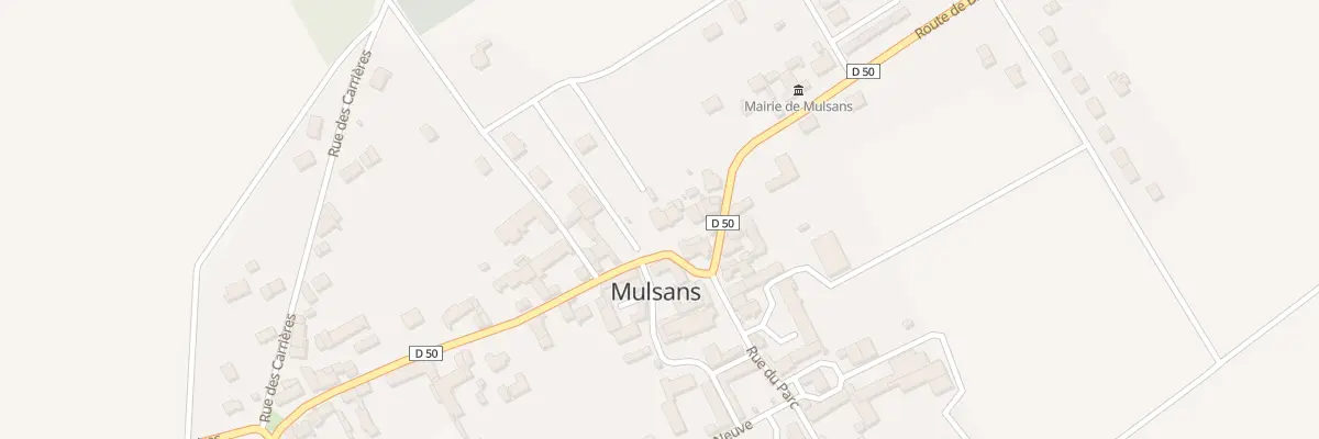 Plan du 24 Rte de Blois à Mulsans