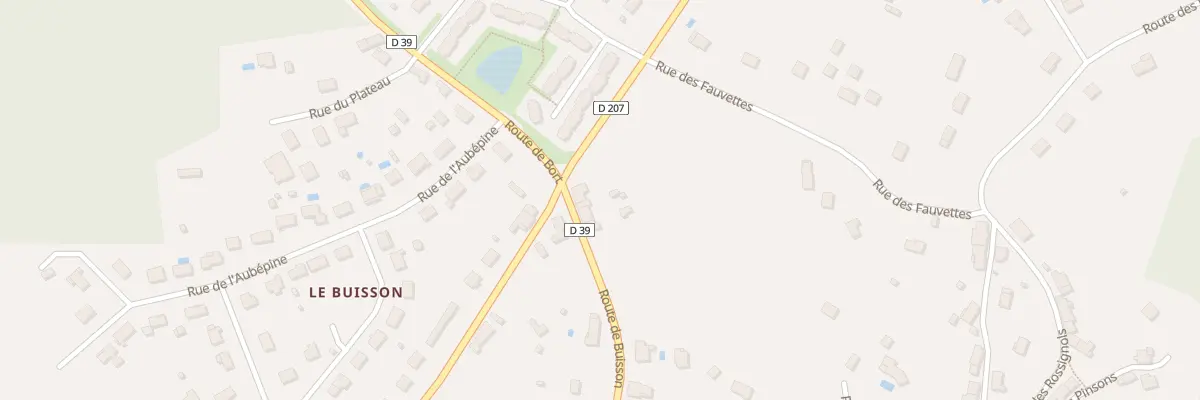 Plan du 66 Rte du Buisson à Saint-Priest-Taurion