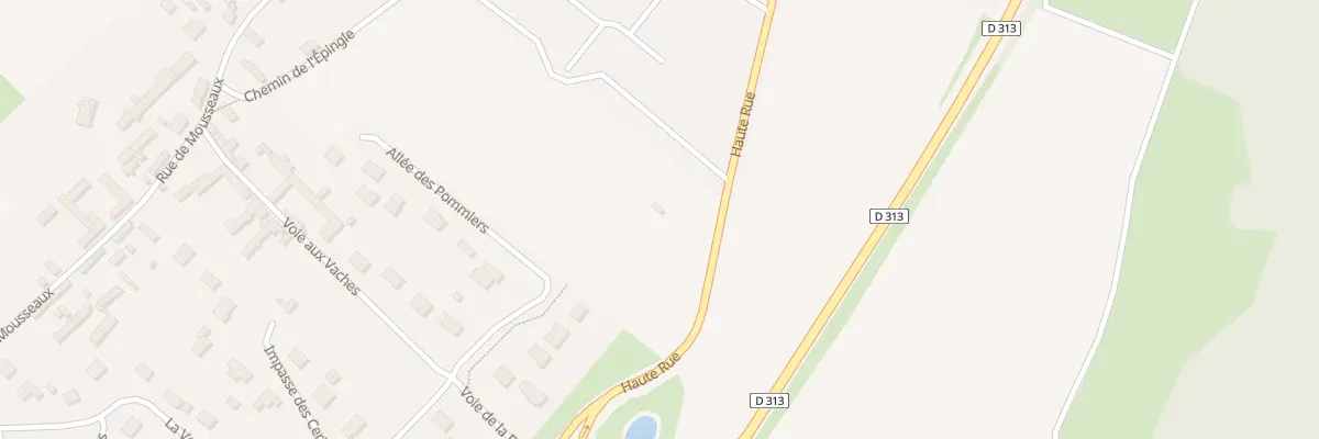 Plan du 32 La Haute Rue à Bouafles