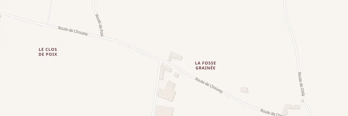 Plan du 415 Rte de Choussy à Couddes