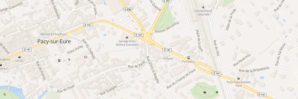 Plan du 3 Rue d’Ivry la Bataille à Pacy-sur-Eure