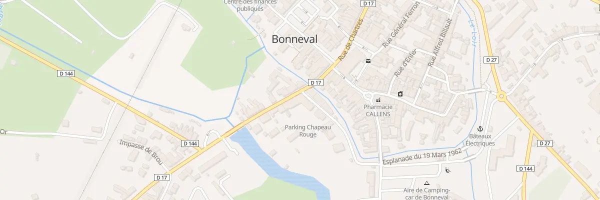 Plan du 9 Rue de la Résistance à Bonneval