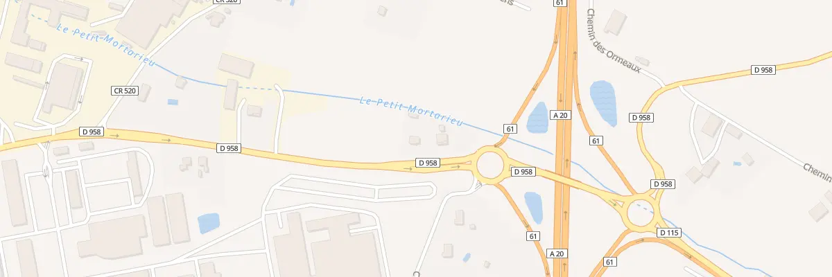 Plan du 1125 Av de Nègrepelisse à Montauban