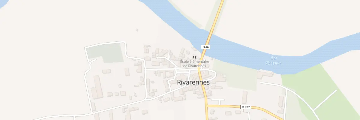 Plan du 5005 Le Bourg à Rivarennes