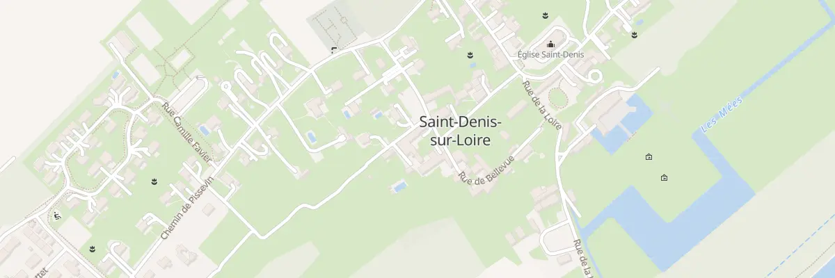 Plan du 2 Rue du Huit Mai 1945 à Saint-Denis-sur-Loire