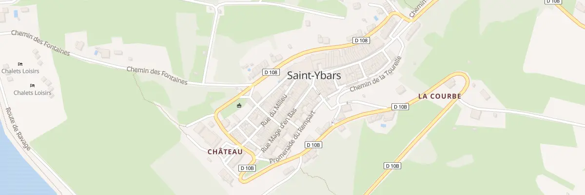 Plan du 8 Rue Mage d’En Bas à Saint-Ybars