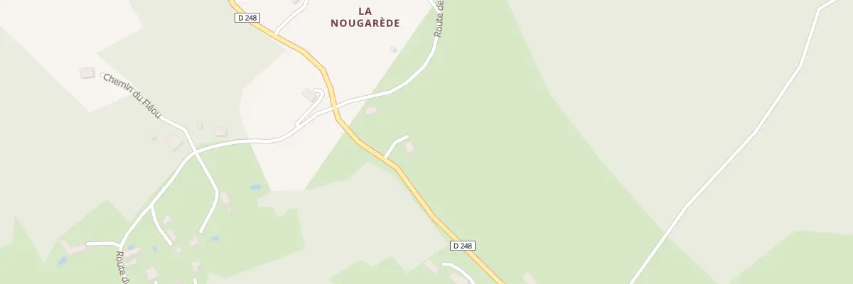 Plan du 766 Rte de la Dordogne à Masclat