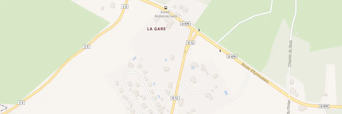 Plan du 8 Rte de Saint-paul à Aureil