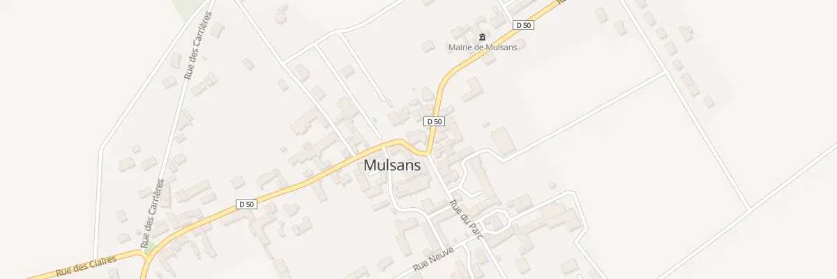 Plan du 26 Rte de Blois à Mulsans