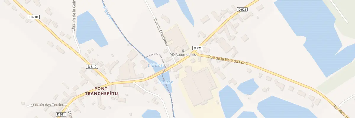 Plan du 2 Rue de Chetiveau à Fontenay-sur-Eure