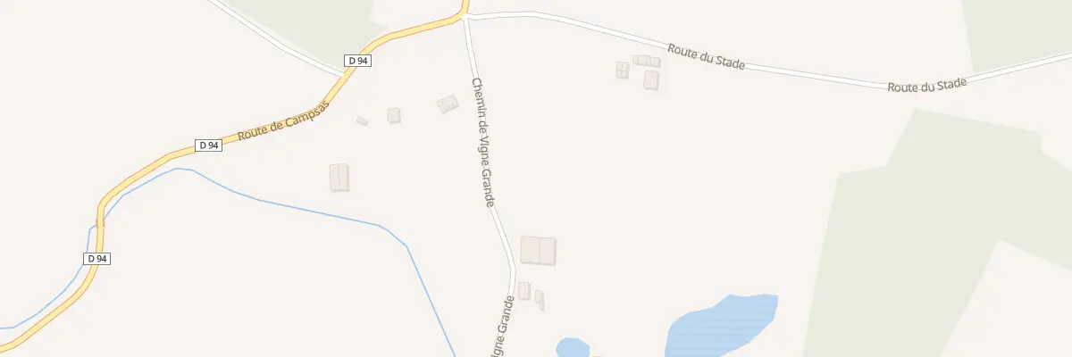 Plan du 305 Che de Vigne Grande à Orgueil