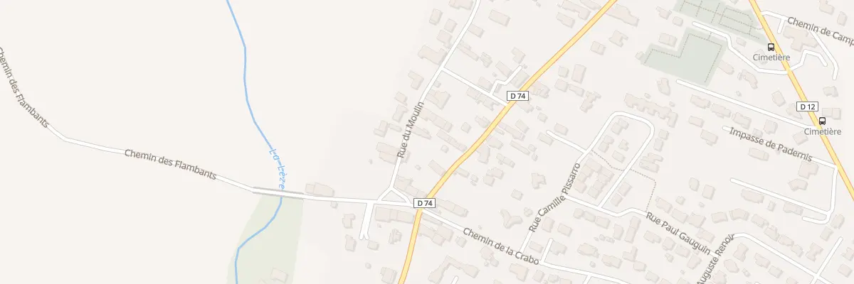 Plan du 35 Rue du Moulin à Lagardelle-sur-Lèze