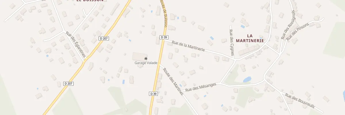 Plan du 46 Rte du Buisson à Saint-Priest-Taurion
