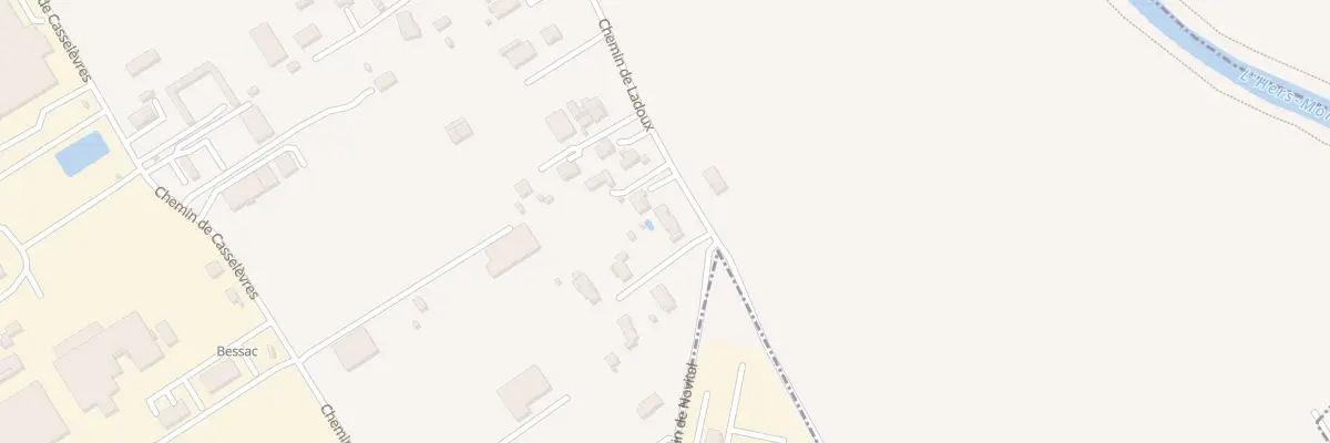 Plan du 56 Che de Ladoux à Saint-Jory