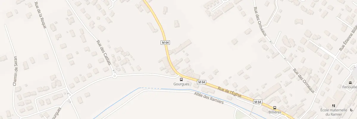 Plan du 54 Rue de l’Église à Fenouillet