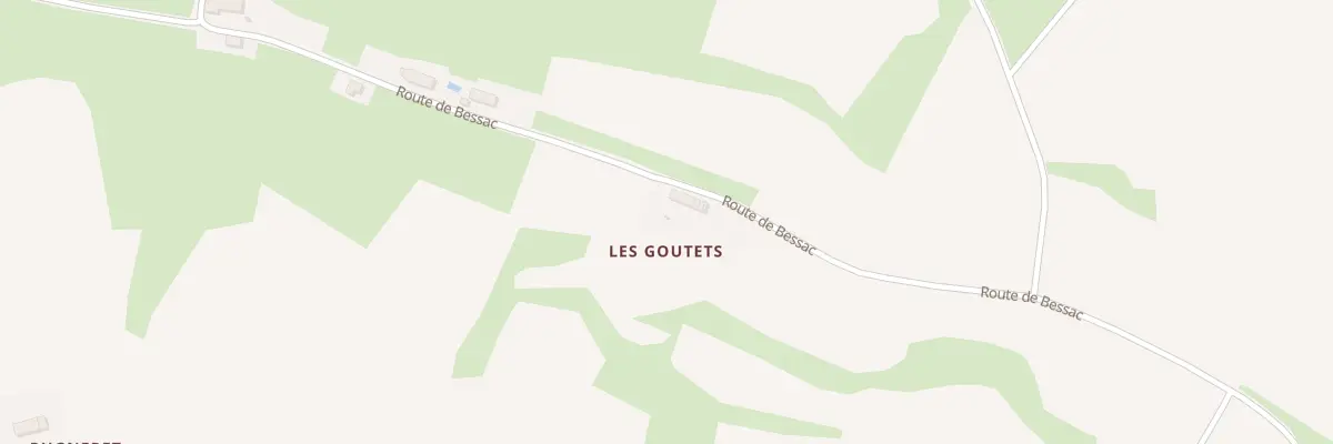 Plan du 981 Rte de Bessac à Saint-Ybars
