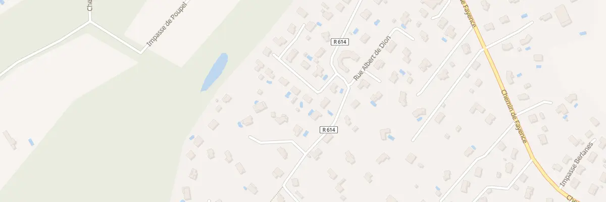Plan du 340 Che des Cabouillous à Montauban