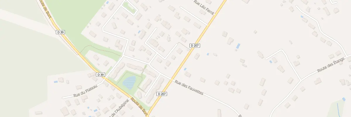 Plan du 3 Rue Gay Lussac à Saint-Priest-Taurion