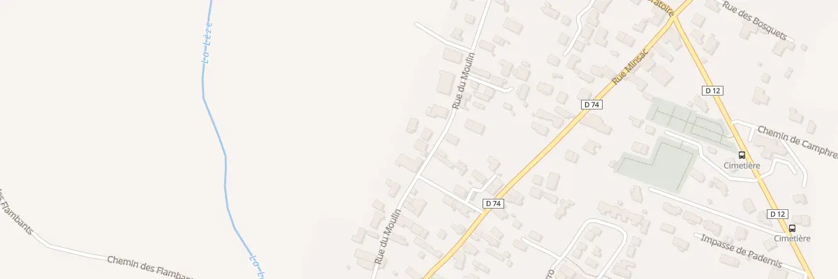 Plan du 18Q Rue du Moulin à Lagardelle-sur-Lèze