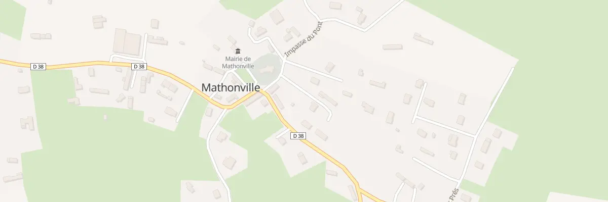 Plan du 18 Imp du Pont à Mathonville