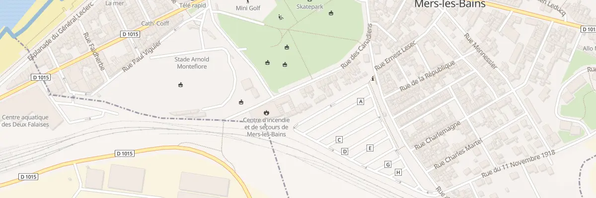 Plan du 65 Rue des Canadiens à Mers-les-Bains