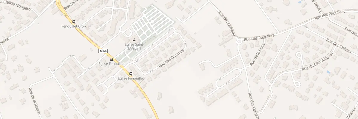 Plan du 21 Rue des Ourmets à Fenouillet
