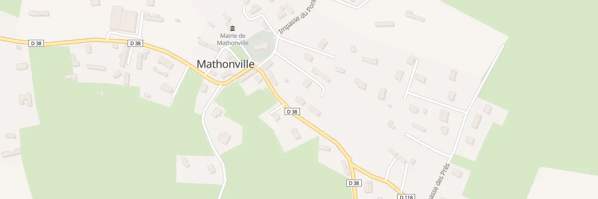 Plan du 283 Le Bourg à Mathonville