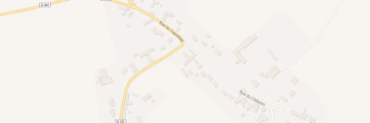 Plan du 4 Rue du Château à Clévilliers