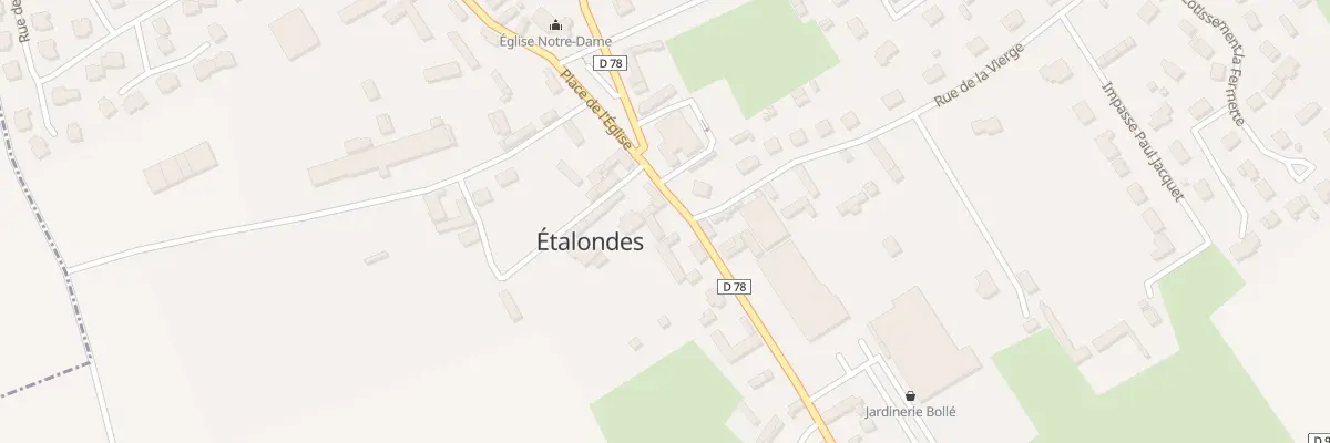 Plan du 5095 Le Village à Étalondes