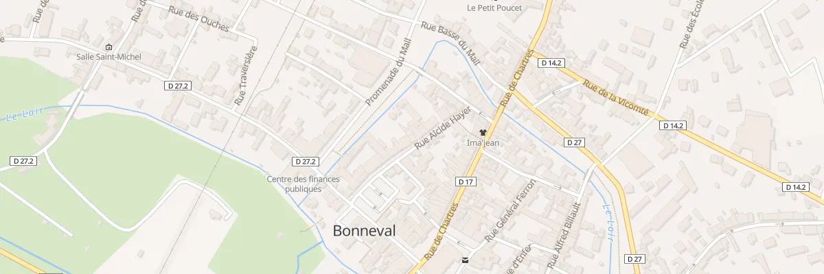 Plan du 9 Rue Alcide Hayer à Bonneval