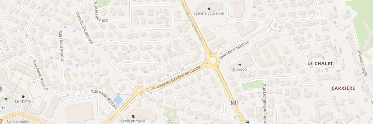 Plan du 14 Rue Toulouse-Lautrec à Blagnac