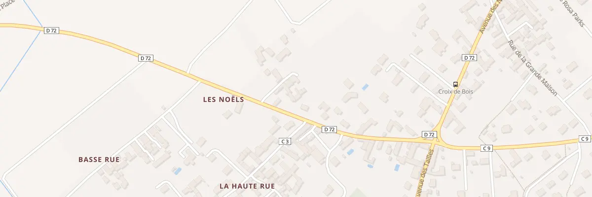 Plan du 6 Rue de la Siaudière à Vineuil