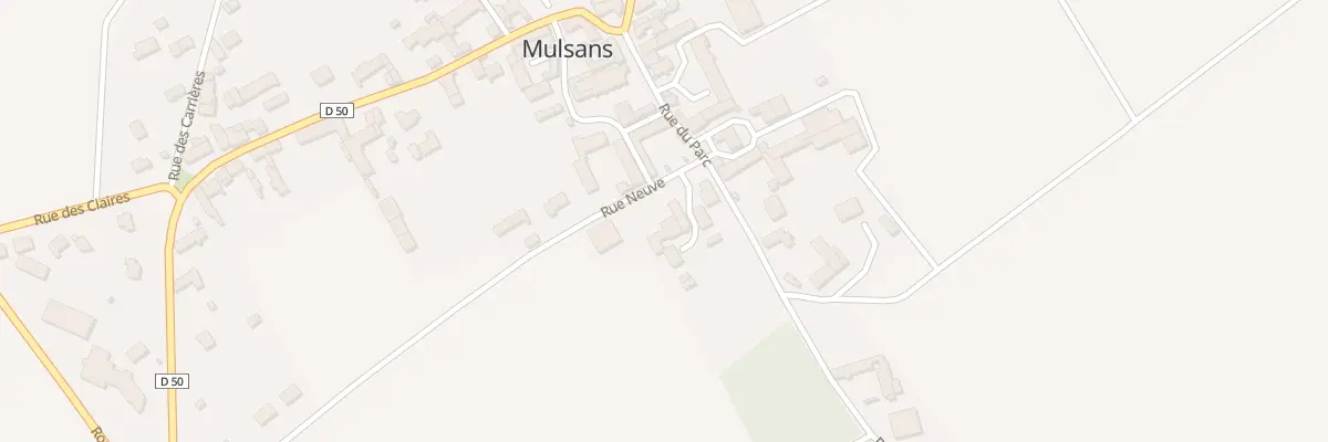 Plan du 3 Rue Neuve à Mulsans