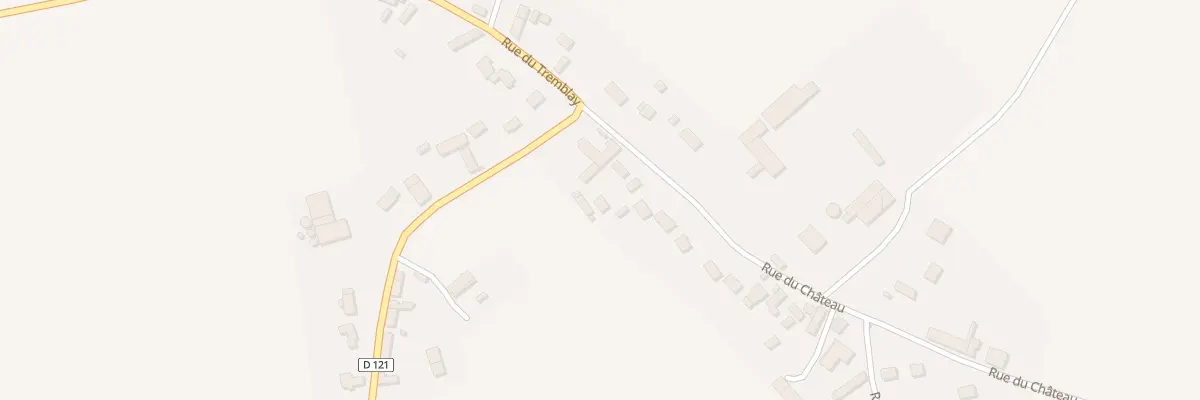 Plan du 6 Rue du Château à Clévilliers