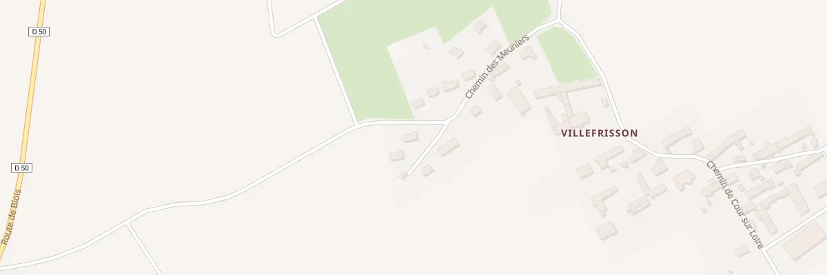 Plan du 11 Che des Meuniers à Mulsans