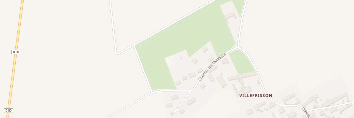Plan du 5053 Che des Meuniers à Mulsans