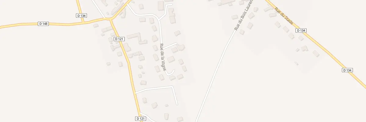 Plan du 13 Rue de la Vigne à Clévilliers