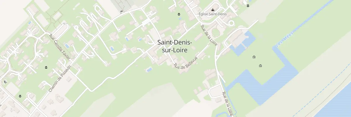 Plan du 4 Rue de Bellevue à Saint-Denis-sur-Loire