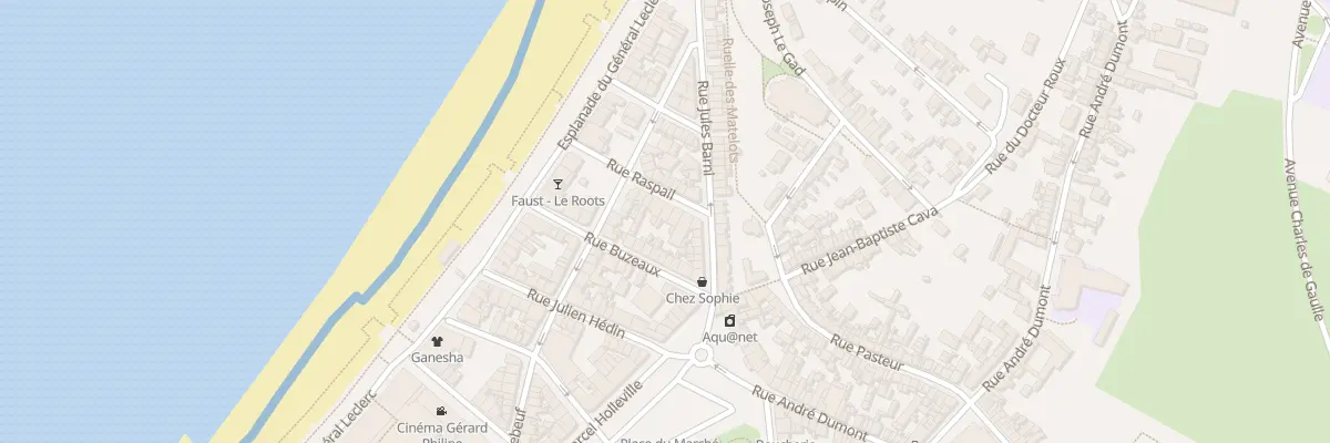 Plan du 14 Rue Raspail à Mers-les-Bains