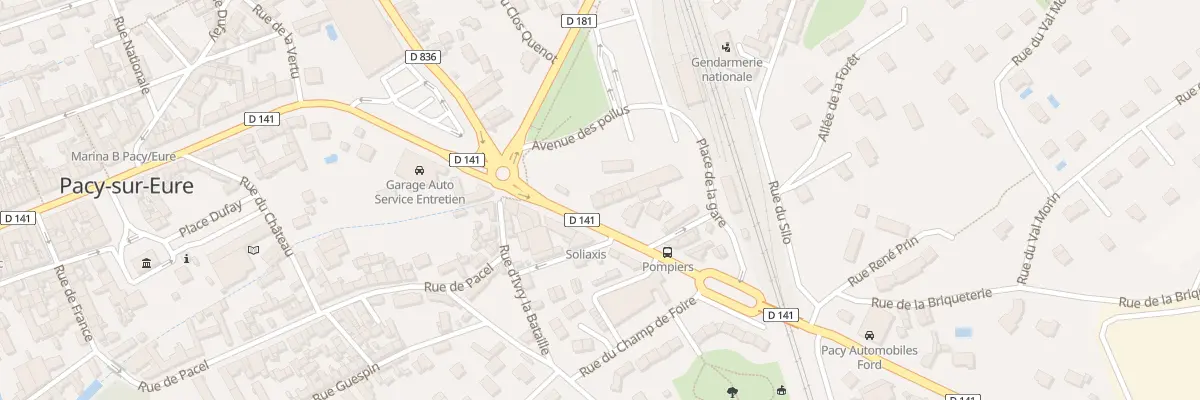 Plan du 115 Rue Edouard Isambard à Pacy-sur-Eure