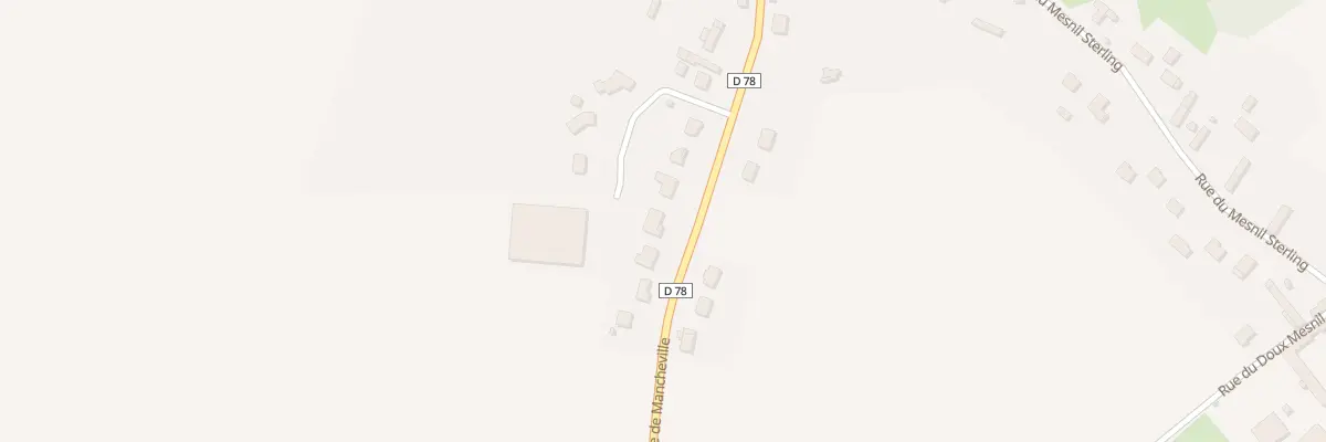 Plan du 39 Rue du Tréport à Étalondes