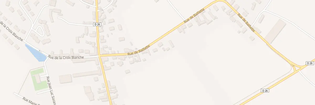 Plan du 10 Rue de Baillette à Tremblay-les-Villages