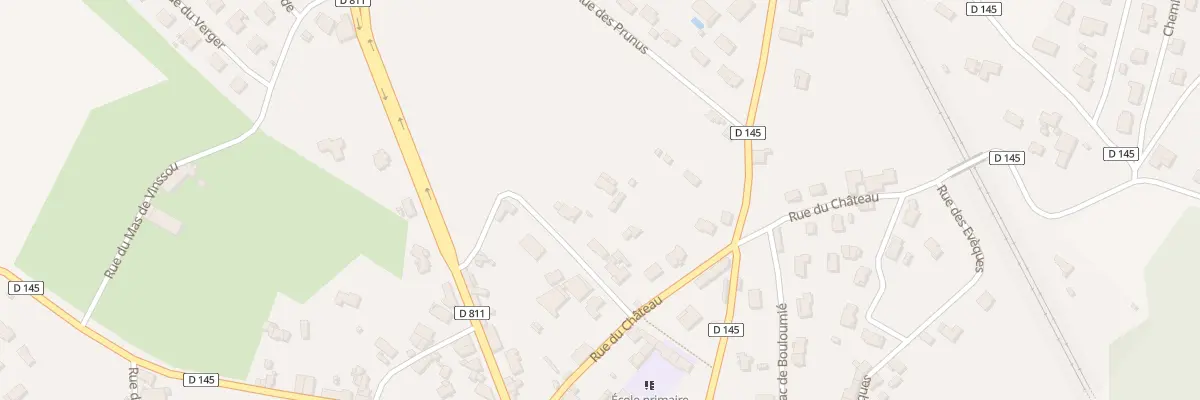 Plan du 5183 Rue des Combettes à Mercuès