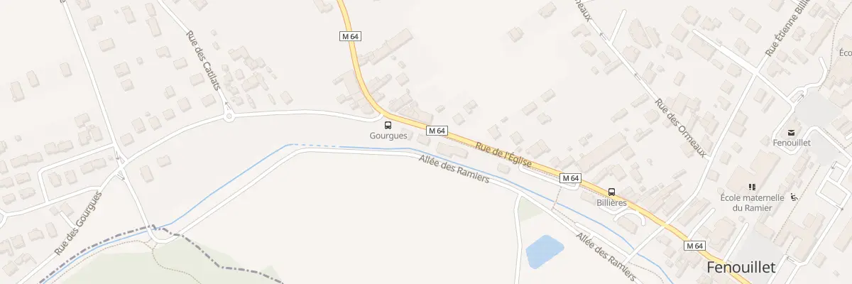 Plan du 13 Rue de l’Église à Fenouillet