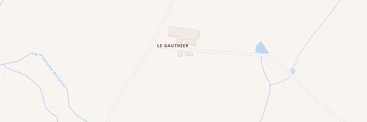 Plan du 5193 Le Gautier à Arnac-la-Poste