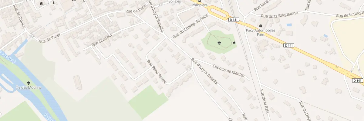 Plan du 6 Rue d’Ivry la Bataille à Pacy-sur-Eure