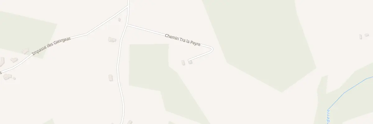 Plan du 315 Che Tra La Peyre à Yssandon