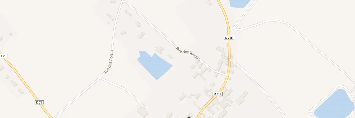 Plan du 7C Rue des Soupirs à Fains