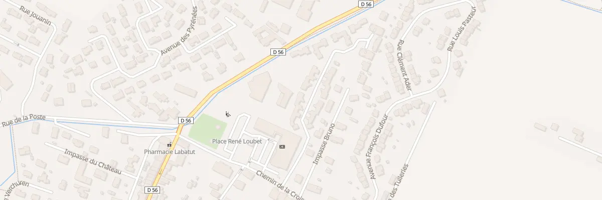 Plan du 9 Rue Eugene Viguier Dit Victor à Pins-Justaret