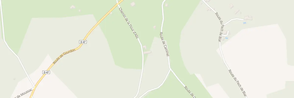 Plan du 5021 Les Grezals à Masclat